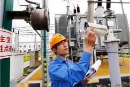 浙江省首套戶外變電站智能巡檢系統(tǒng)投用