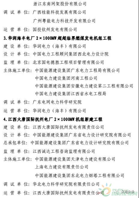 7個風(fēng)電工程獲獎！2018中國電力優(yōu)質(zhì)工程評審結(jié)果名單出爐?。ǜ皆敿?xì)名單）
